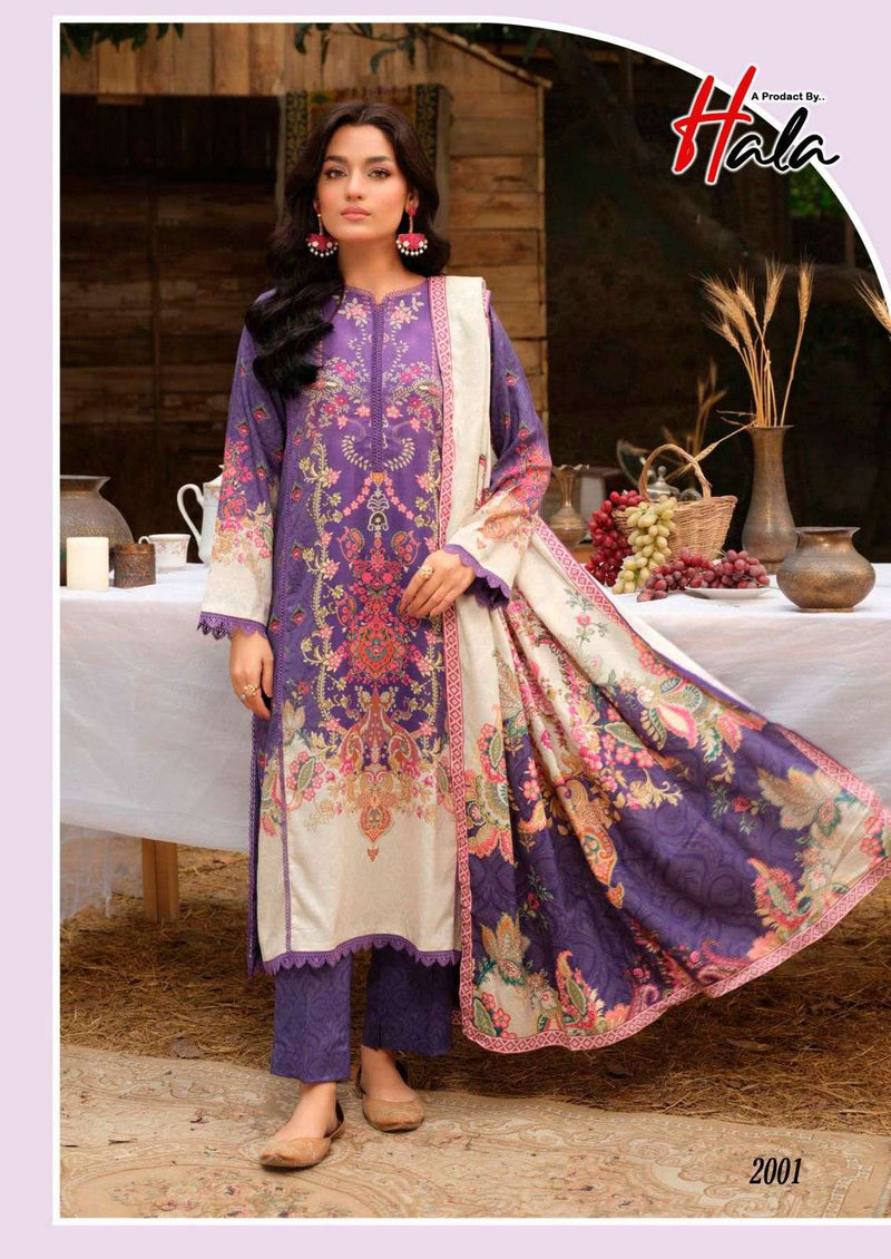 Hala Azure Vol 2 Lawn Cotton Printed Casual Wear Salwar Kameez