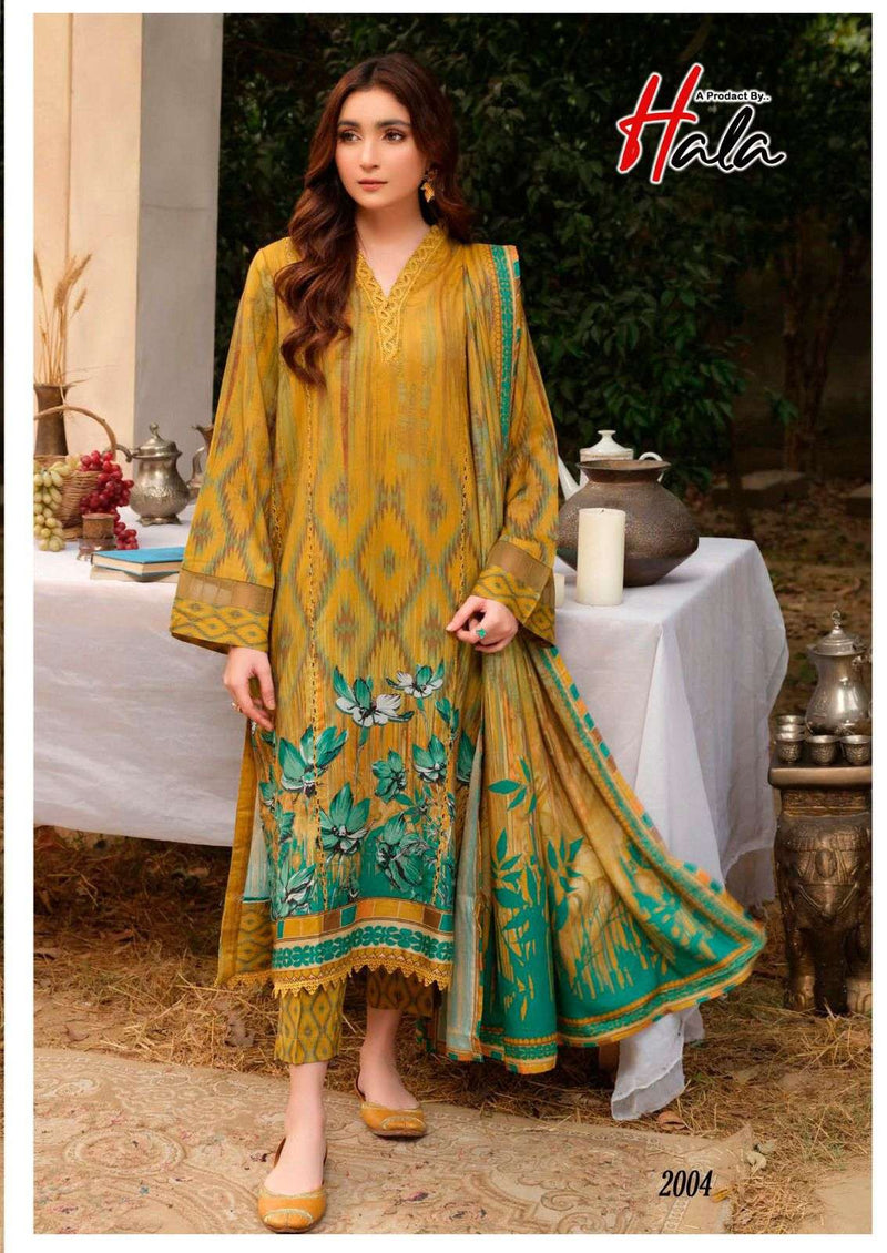 Hala Azure Vol 2 Lawn Cotton Printed Casual Wear Salwar Kameez