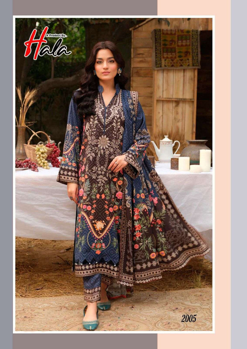 Hala Azure Vol 2 Lawn Cotton Printed Casual Wear Salwar Kameez