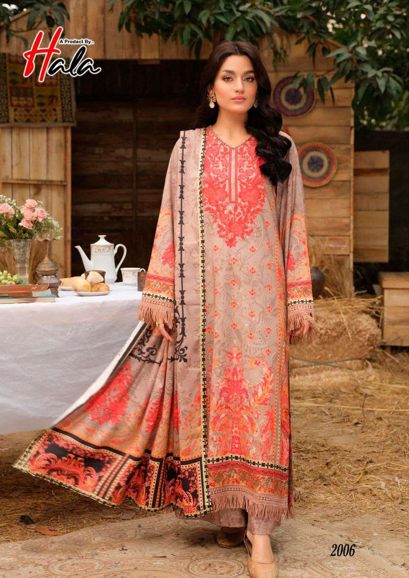 Hala Azure Vol 2 Lawn Cotton Printed Casual Wear Salwar Kameez