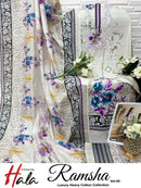 Hala Ramsha Vol 5 Pure Cotton Printed Casual Wear Salwar Suit