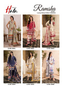 Hala Ramsha Vol 5 Pure Cotton Printed Casual Wear Salwar Suit