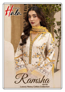 Hala Ramsha Vol 5 Pure Cotton Printed Casual Wear Salwar Suit