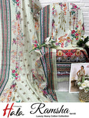 Hala Ramsha Vol 5 Pure Cotton Printed Casual Wear Salwar Suit