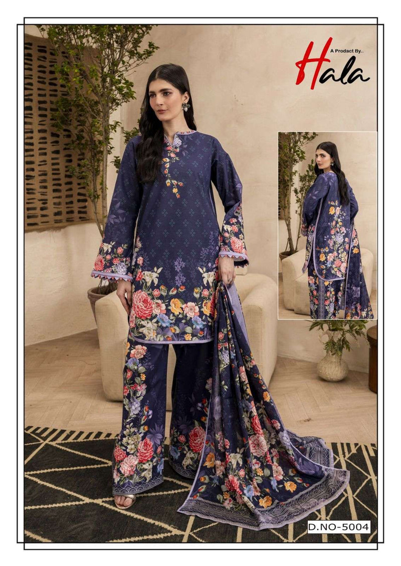 Hala Ramsha Vol 5 Pure Cotton Printed Casual Wear Salwar Suit