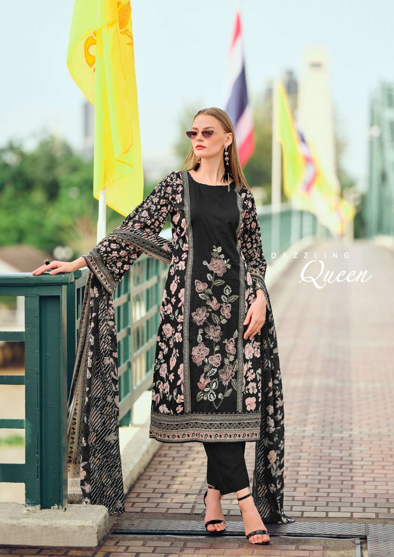 Hermitage Cashmere Vol 2 Pure Viscose Lawn Embroidered Salwar Suit