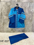 Hoor Tex Co Ord Set Satin Digital Printed Pret Kurti