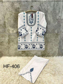 Hoor Tex Co Ord Set Satin Digital Printed Pret Kurti