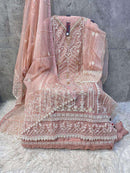 Hoor Tex Dno OR 89 ABCD Heavy Organza  Embroidered Designer Pret Kurti