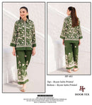 Hoor Tex HF 239-405 Rayon Satin Imported Printed Co-Ord Set