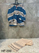 Hoor Tex HF 239-405 Rayon Satin Imported Printed Co-Ord Set