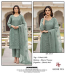 Hoor Tex HF 377 Fancy Designer Work Embroidered Readymade Pakistani Suit