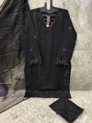 Hoor Tex Hf 163 Abc Pure Viscose Designer Readymade Pret Kurti