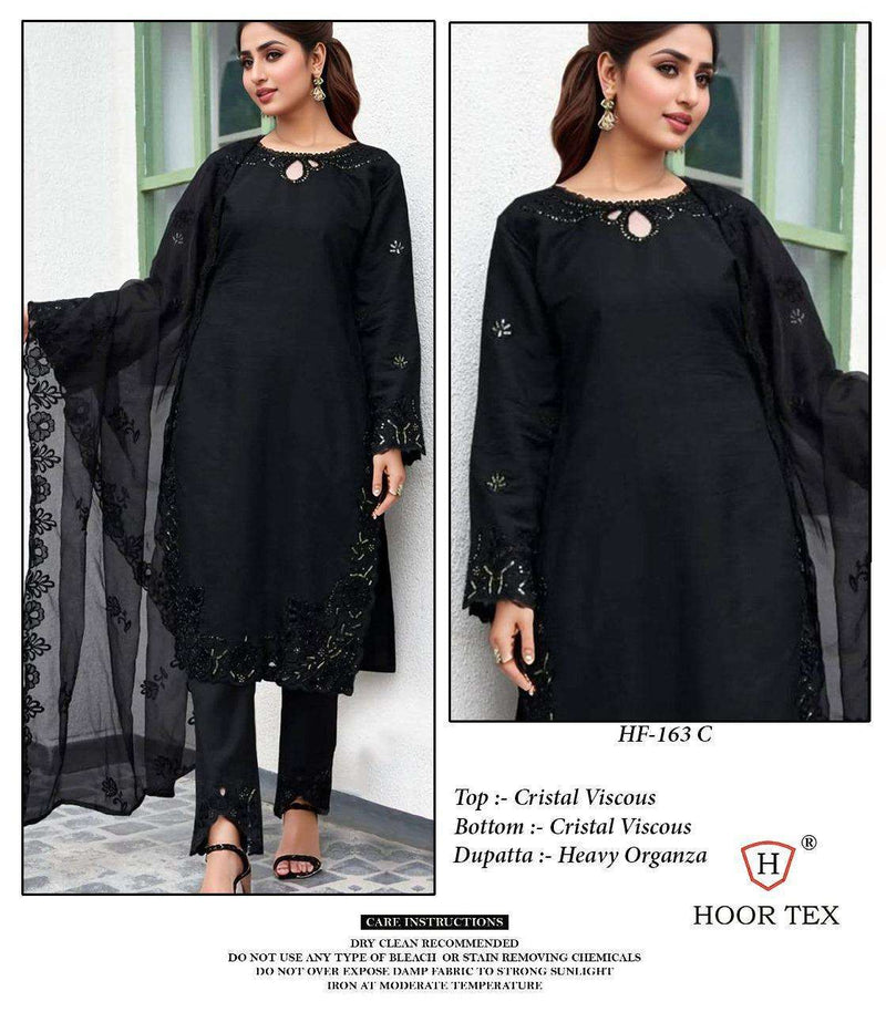 Hoor Tex Hf 163 Abc Pure Viscose Designer Readymade Pret Kurti