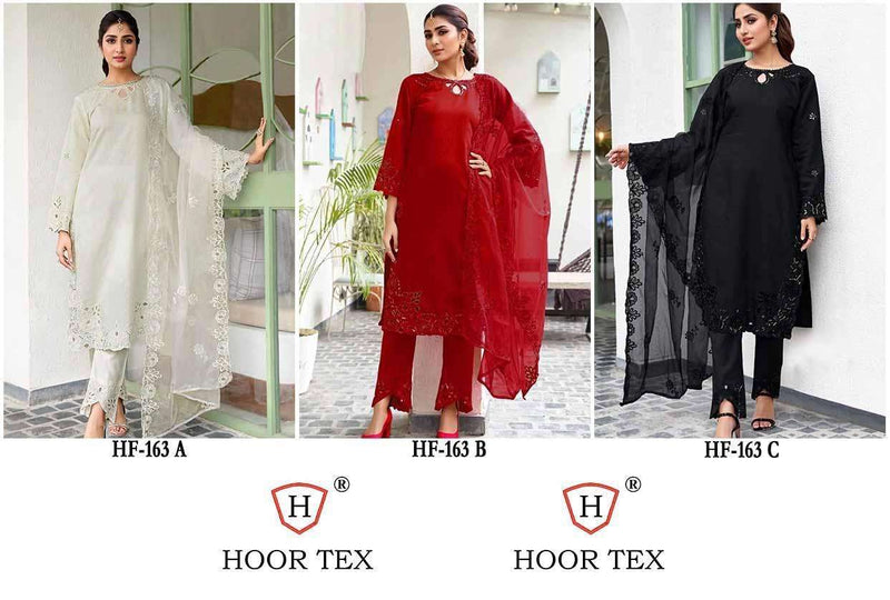 Hoor Tex Hf 163 Abc Pure Viscose Designer Readymade Pret Kurti