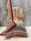 Hoor Tex H 405-413 Pure Muslin Printed Designer Co Ord Set