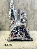 Hoor Tex H 405-413 Pure Muslin Printed Designer Co Ord Set