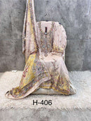 Hoor Tex H 405-413 Pure Muslin Printed Designer Co Ord Set