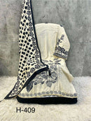 Hoor Tex H 405-413 Pure Muslin Printed Designer Co Ord Set