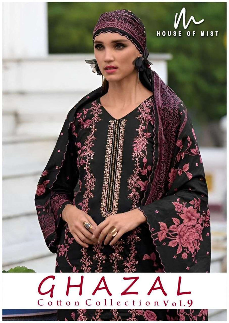 House Of Mist Ghazal Cotton Collection Vol 10 Pure Cotton Dailywear Suit