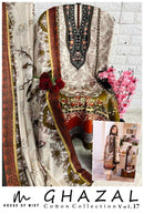House Of Mist Ghazal Cotton Collection Vol 17 Printed Dailywear Karachi Suit