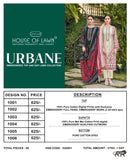 House Of Lawn Urbane Pure Cotton Digital Print Embroidered Salwar Suit