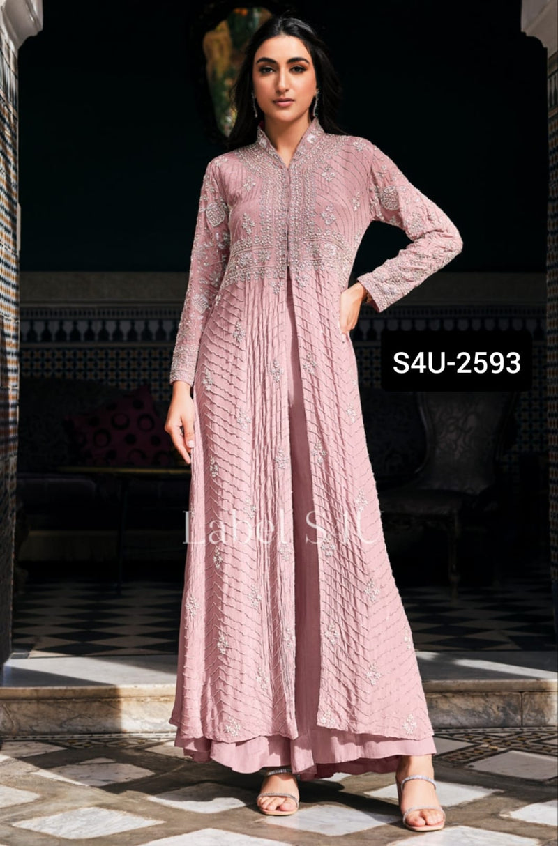 S4u Shivali Dno 2593 Fancy Stylish Party Wear Designer Kurti