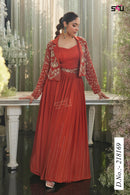 S4U by Shivali – Festive Diaries Vol. 28 | D.No 218169 | Designer Velvet Jacket Set