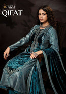 Ibiza Lifestyle Qifat Velvet Designer Partywear Stylish Salwar Suit
