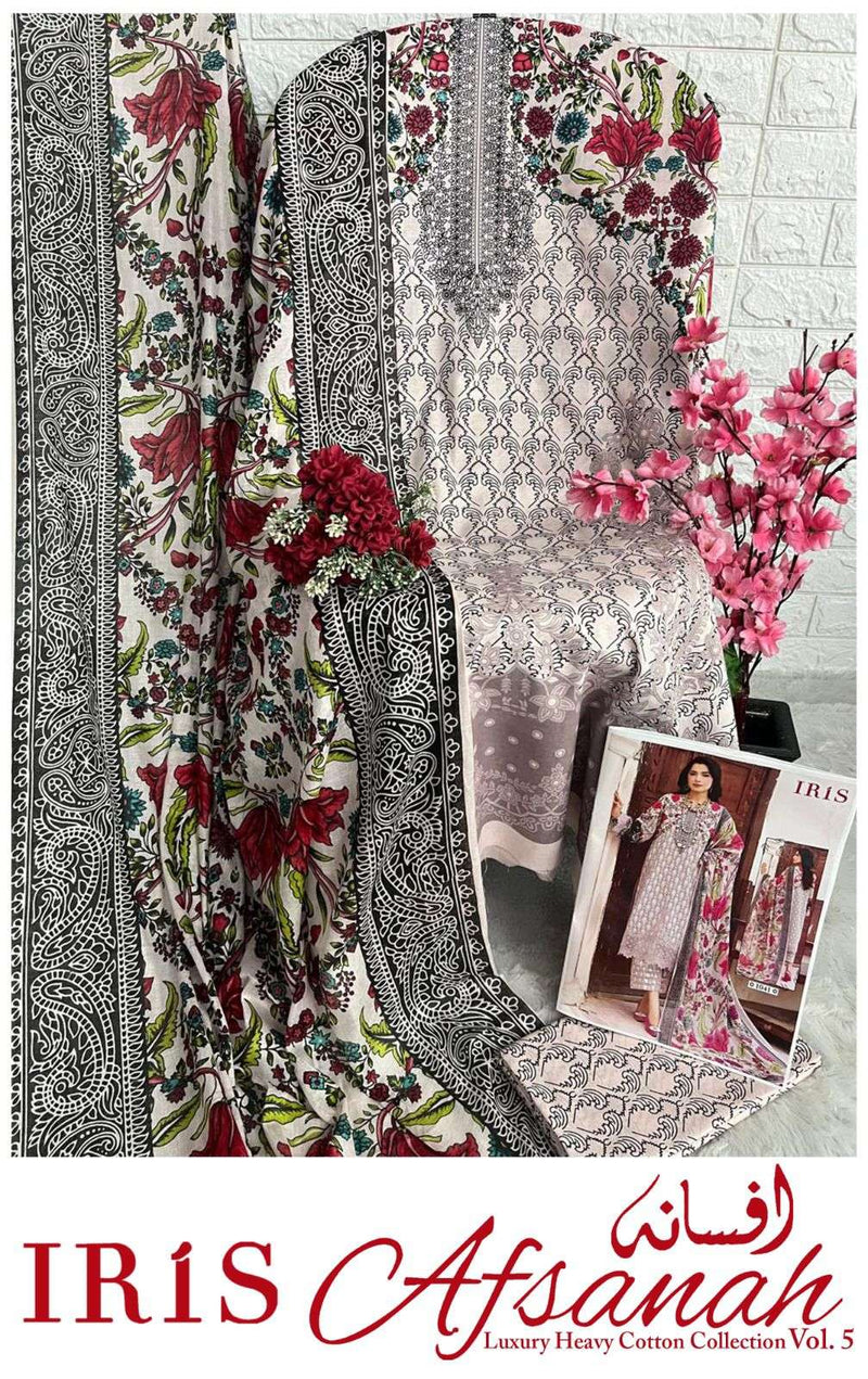 Iris Afsanah Vol 5 Cotton Fancy Designer Daily Wear Salwar Kameez