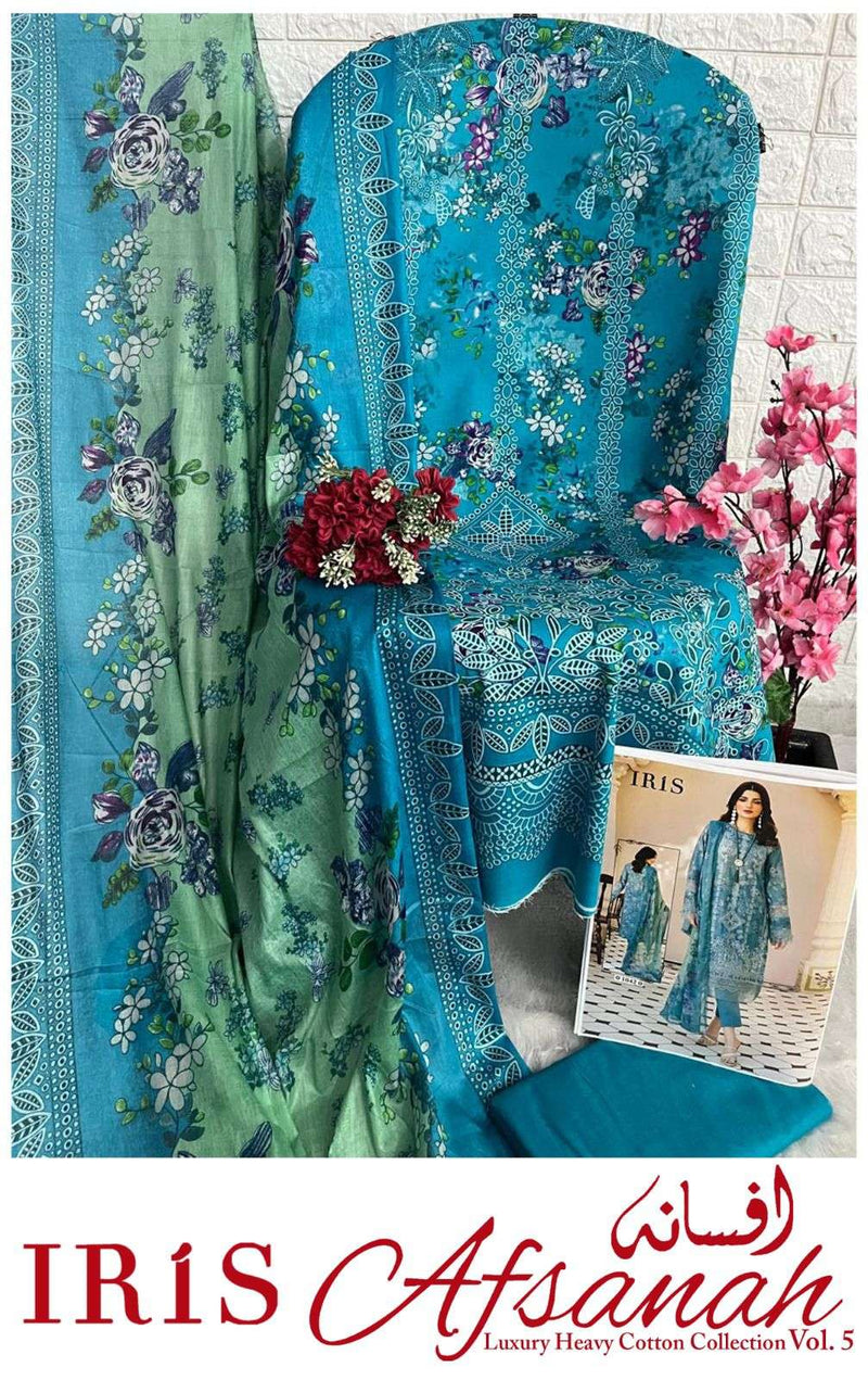 Iris Afsanah Vol 5 Cotton Fancy Designer Daily Wear Salwar Kameez