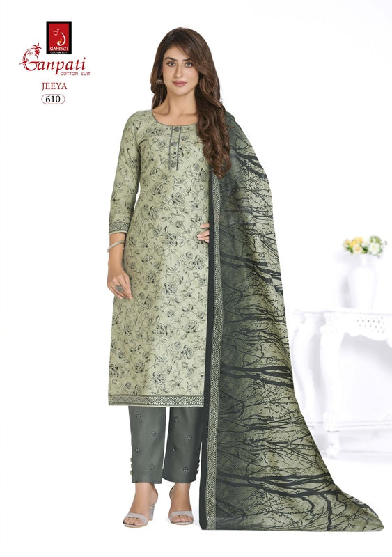 Ganpati Jeeya Vol 6 Cotton Printed Daily Wear Salwar Kameez