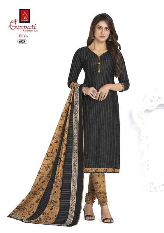 Ganpati Jeeya Vol 6 Cotton Printed Daily Wear Salwar Kameez