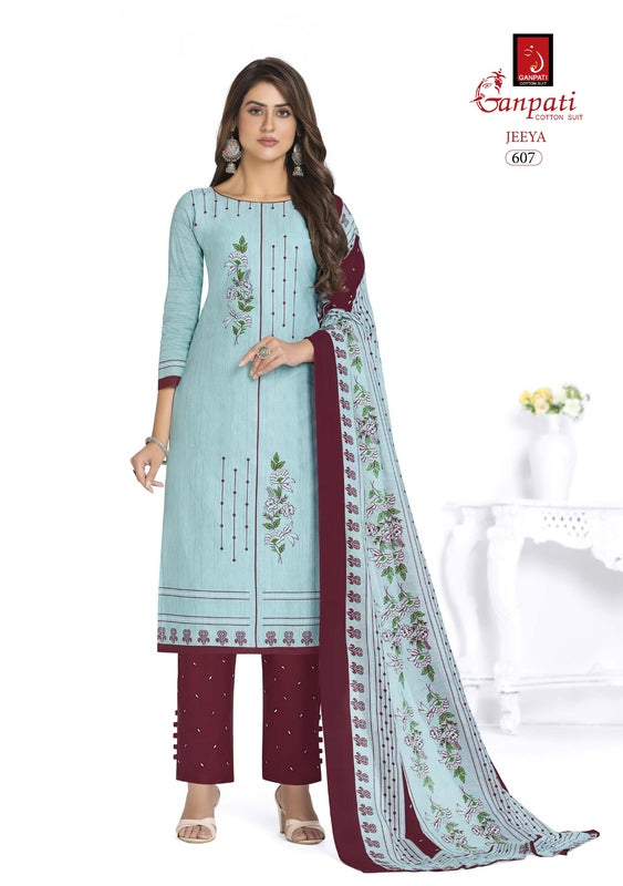 Ganpati Jeeya Vol 6 Cotton Printed Daily Wear Salwar Kameez