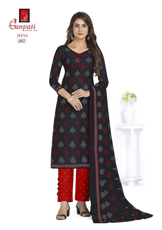 Ganpati Jeeya Vol 6 Cotton Printed Daily Wear Salwar Kameez