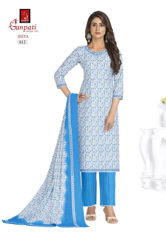 Ganpati Jeeya Vol 6 Cotton Printed Daily Wear Salwar Kameez