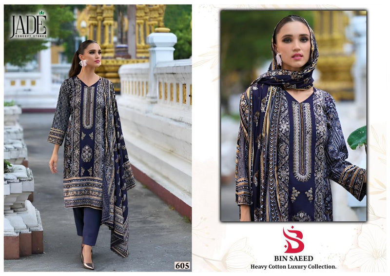 Jade Bin Saeed Vol 6 Pure Lawn Printed Cotton Daily Wear Salwar Suit