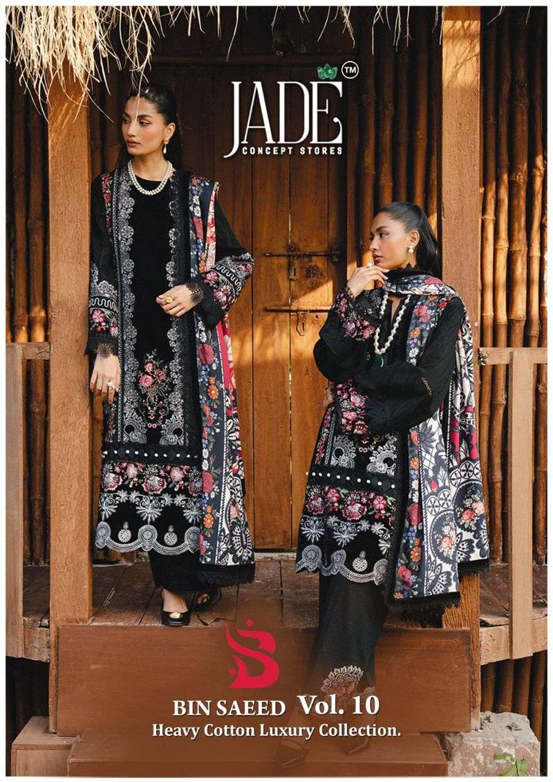 Jade Concept Store Bin Saeed Vol 10 Lawn Cotton Printed Pret Kurti