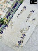 Jihan Firdous Ombre Lawn Collection Vol 3 Pure Cotton Embroidered Work Salwar Suit