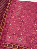 Jihan Bin Saeed Vol 18 Pure Lawn Print Embroidered Work Salwar Kameez