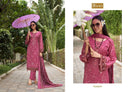 Jihan Bin Saeed Vol 18 Pure Lawn Print Embroidered Work Salwar Kameez