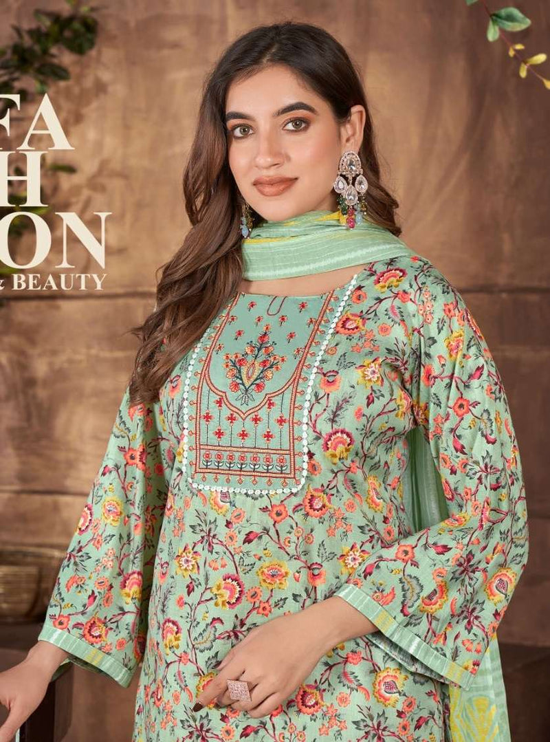 Jt Zara Vol 3 Cotton Printed Designer Daily Wear Salwar Kameez