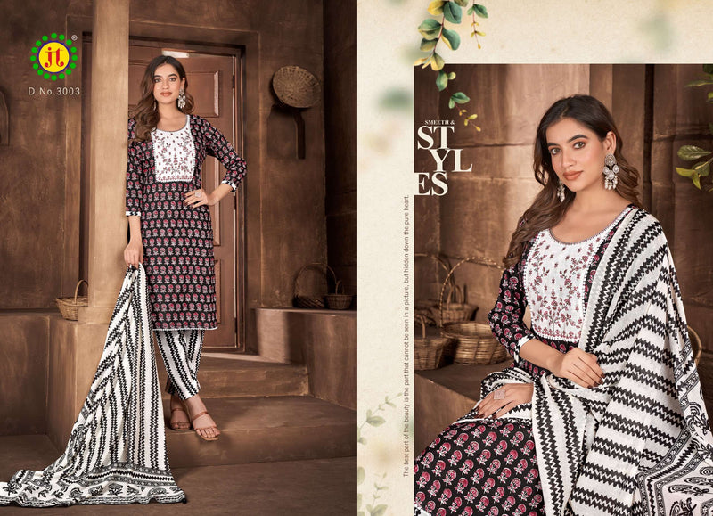 Jt Zara Vol 3 Cotton Printed Designer Daily Wear Salwar Kameez