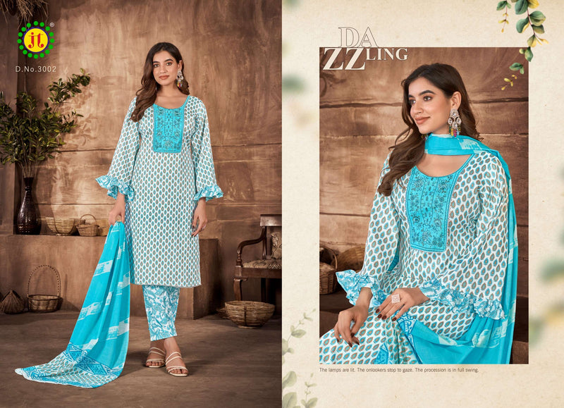 Jt Zara Vol 3 Cotton Printed Designer Daily Wear Salwar Kameez