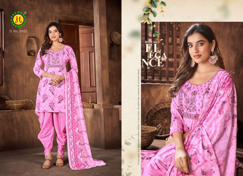 Jt Zara Vol 3 Cotton Printed Designer Daily Wear Salwar Kameez