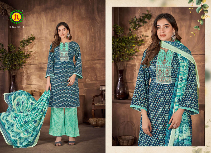 Jt Zara Vol 3 Cotton Printed Designer Daily Wear Salwar Kameez