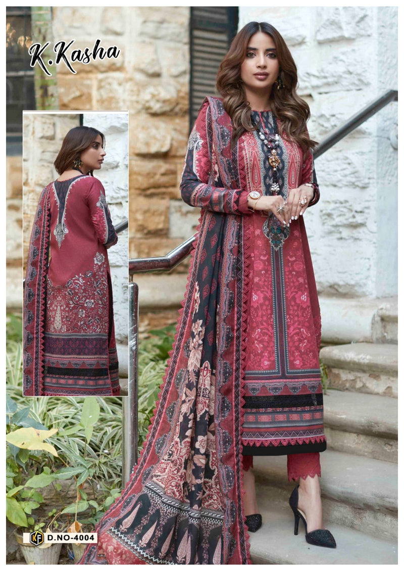 Keval Fab K Kasha Vol 4 Cotton Printed Designer Salwar Kameez