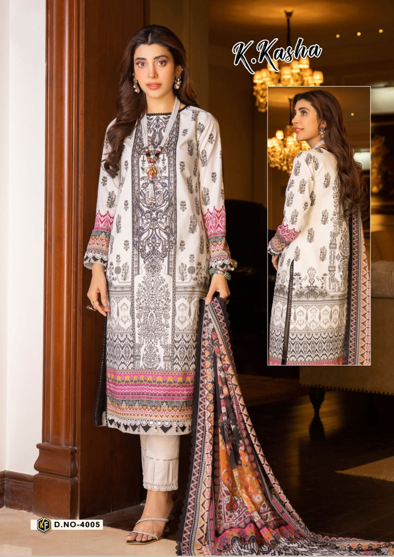 Keval Fab K Kasha Vol 4 Cotton Printed Designer Salwar Kameez