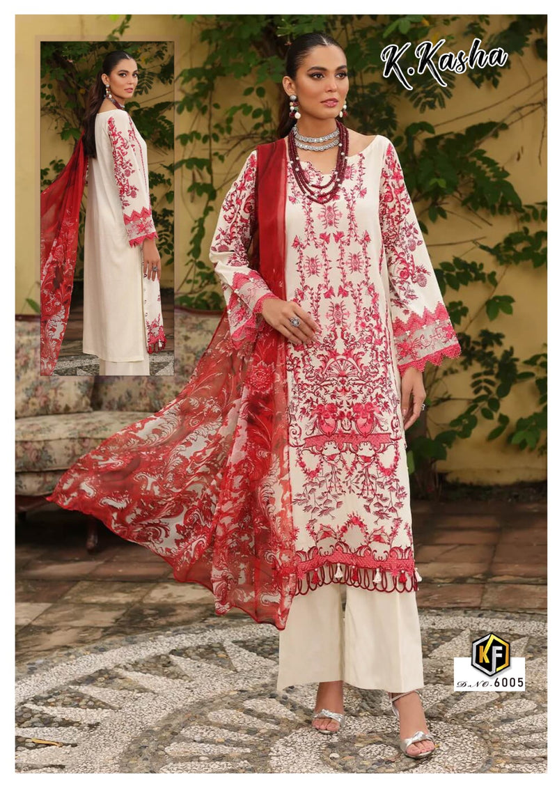 Keval K Kasha Vol 6 Cotton Karachi Style Printed Salwar Kameez Collection