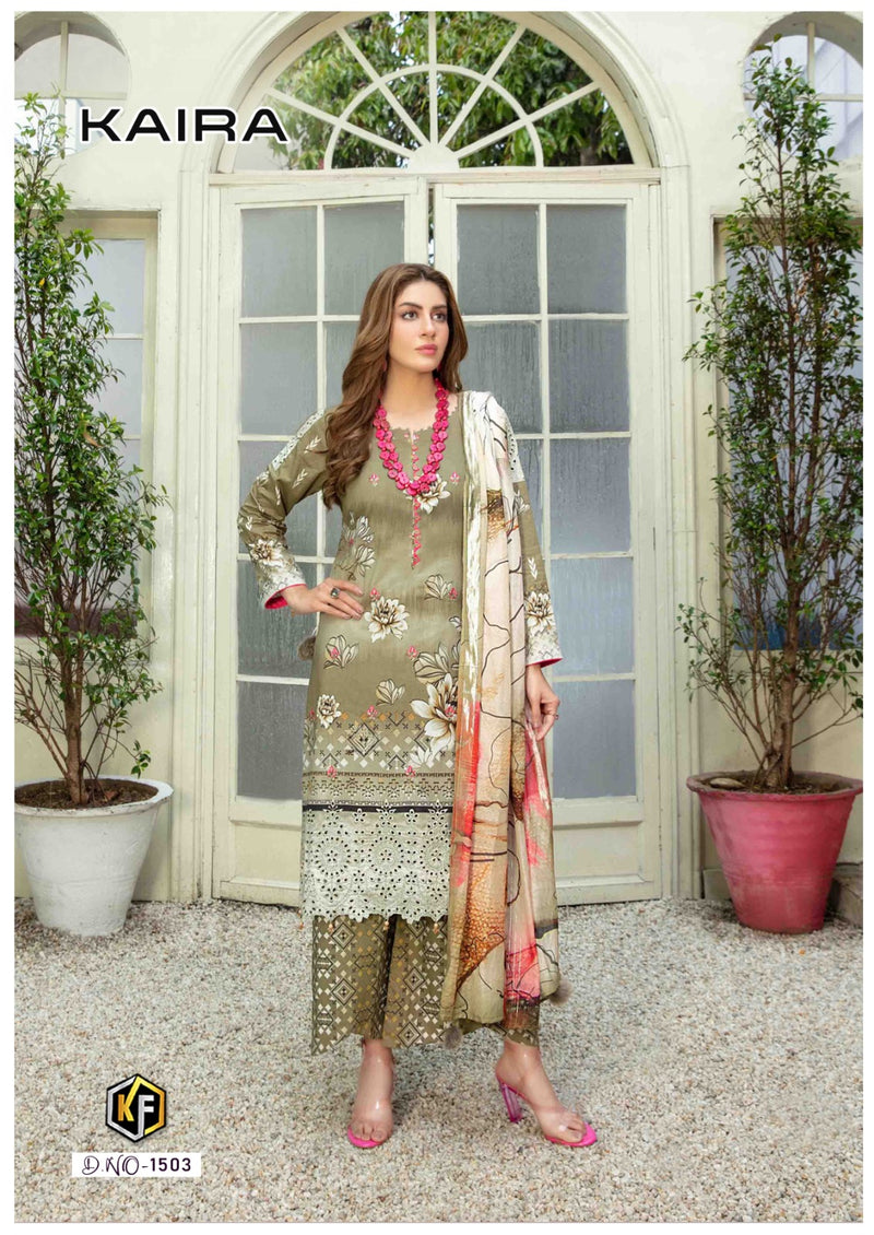 Keval Fab Kaira Vol 15 Cotton Karachi Style Print Salwar Kameez